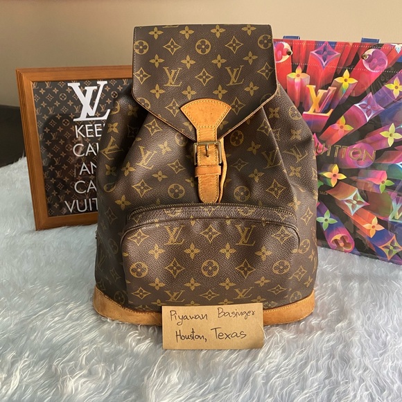 Louis Vuitton Handbags - Authentic Louis Vuitton Montsouris Backpack GM